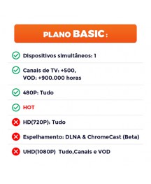 Brasil TV (Móvel) —Basic Plano