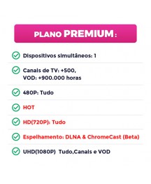 Brasil TV (Móvel)— Premium Plano